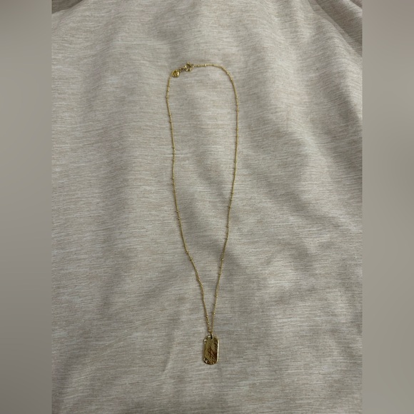 Griffin Dog Tag Necklace by Gorjana - Picture 3 of 5